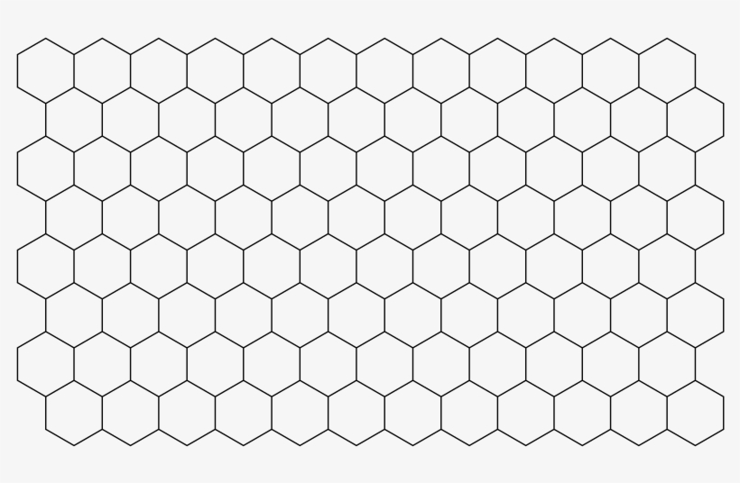 Lattice Medium Image Png - White Honeycomb Pattern, transparent png #2032194