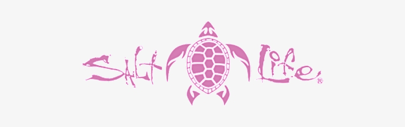 Signature Turtle Decal - Salt Life Sea Turtle, transparent png #2032258