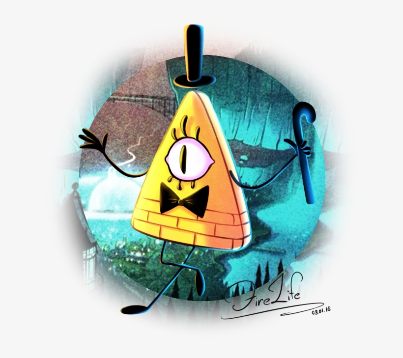 Bill Cipher By Levinfiery - Билл Сайфер На Аву, transparent png #2032450