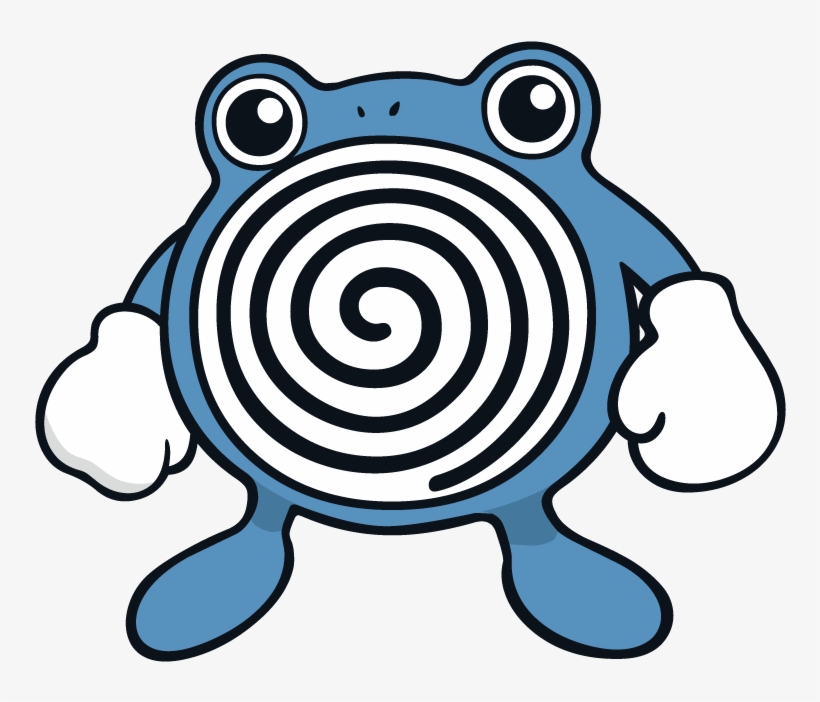 Poliwhirl Pokemon Character Vector Art - Pokemon Poliwhirl, transparent png #2032641