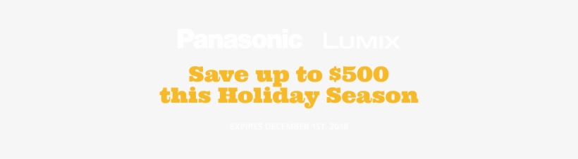 Panasonic Lumix Holiday - Camera Lens, transparent png #2032836