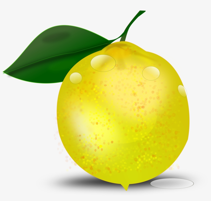 Photorealistic Big Image Png - Clip Art Picture Of Lemon, transparent png #2033378