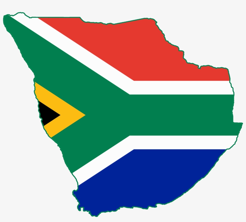 Flag Map Of Greater South Africa - Greater South Africa Flag, transparent png #2034160