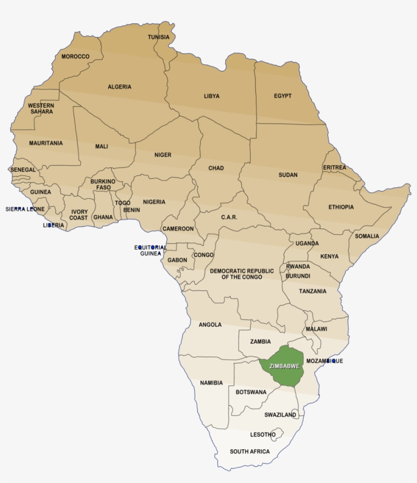 Africa Map 16, transparent png #2034233