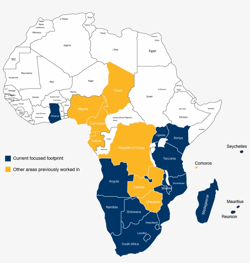 Geographic Footprint - African Union, transparent png #2034320