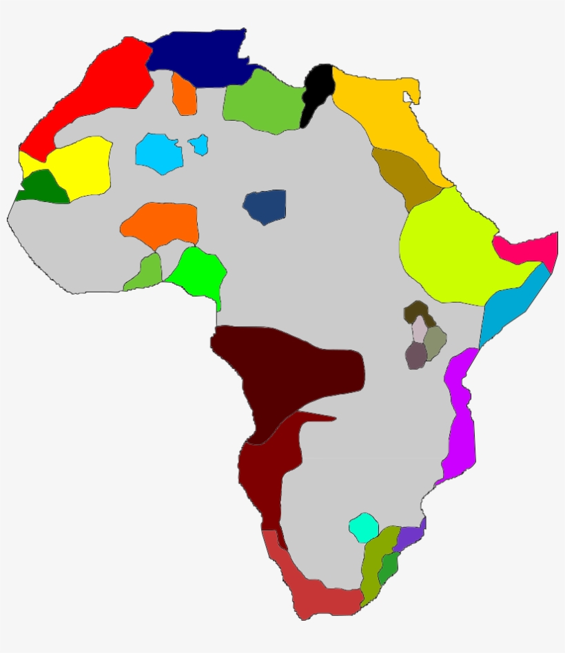 Uncolonized Africa Map, transparent png #2034692