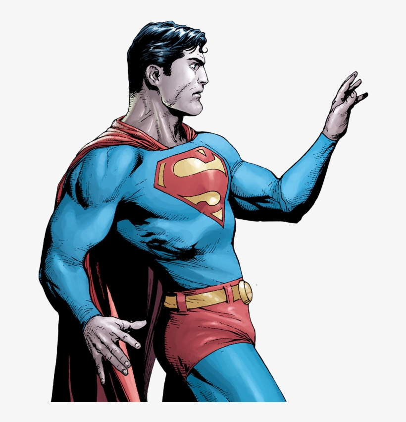 Superman The Superior - Flying Superman Transparent Png, transparent png #2034847
