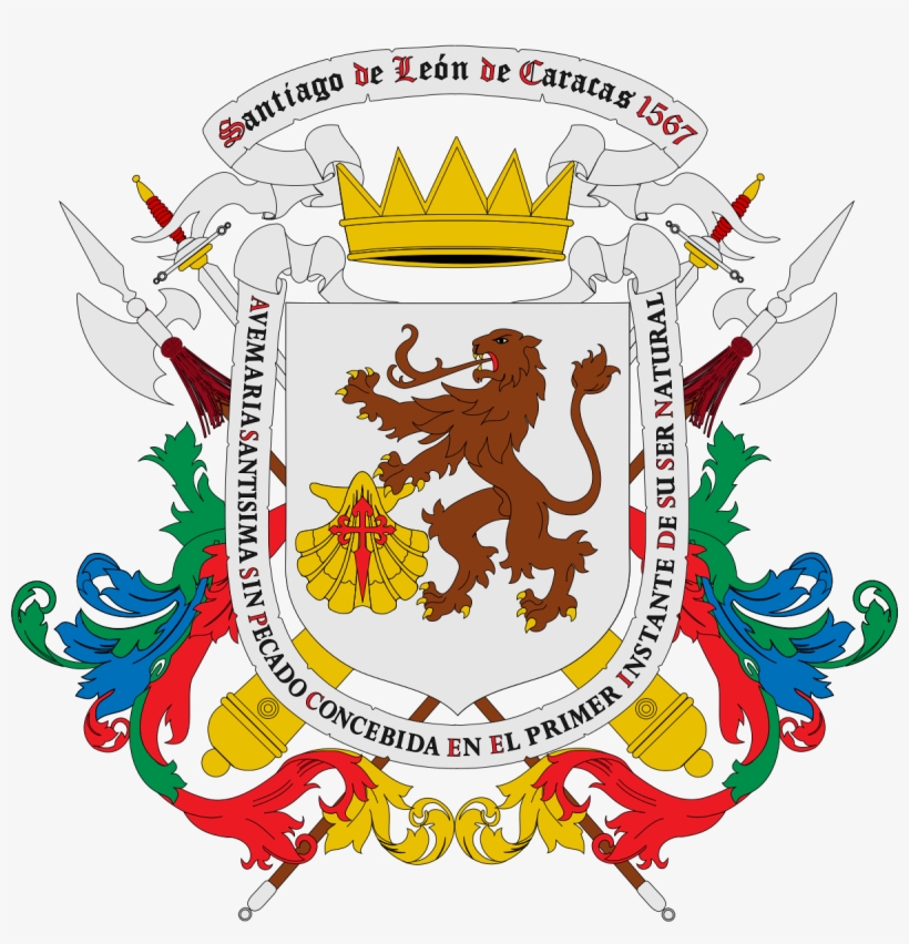 Caracas Coat Of Arms, transparent png #2034973