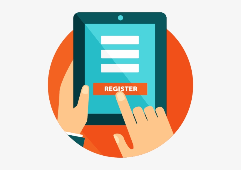 Register User - Register Online Icon Png, transparent png #2035339