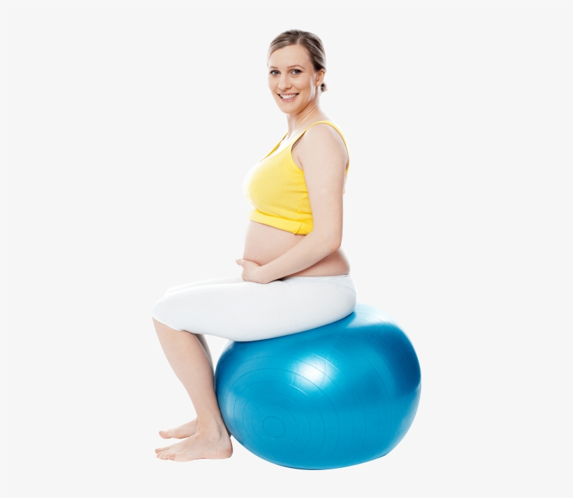 Free Png Pregnant Woman Exercise Png Images Transparent - Pregnant Women Exercise Png, transparent png #2035436
