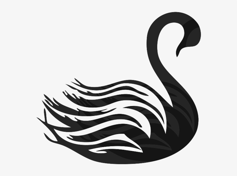 Swan Transparent Black Png Free - Transparent Black Swan, transparent png #2035671