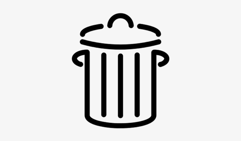 Trash Icon - Delete Image Icon Small, transparent png #2036092
