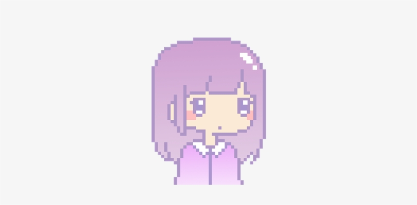 Png Kawaii Pixel - Kawaii Girl Pixel Art, transparent png #2036097