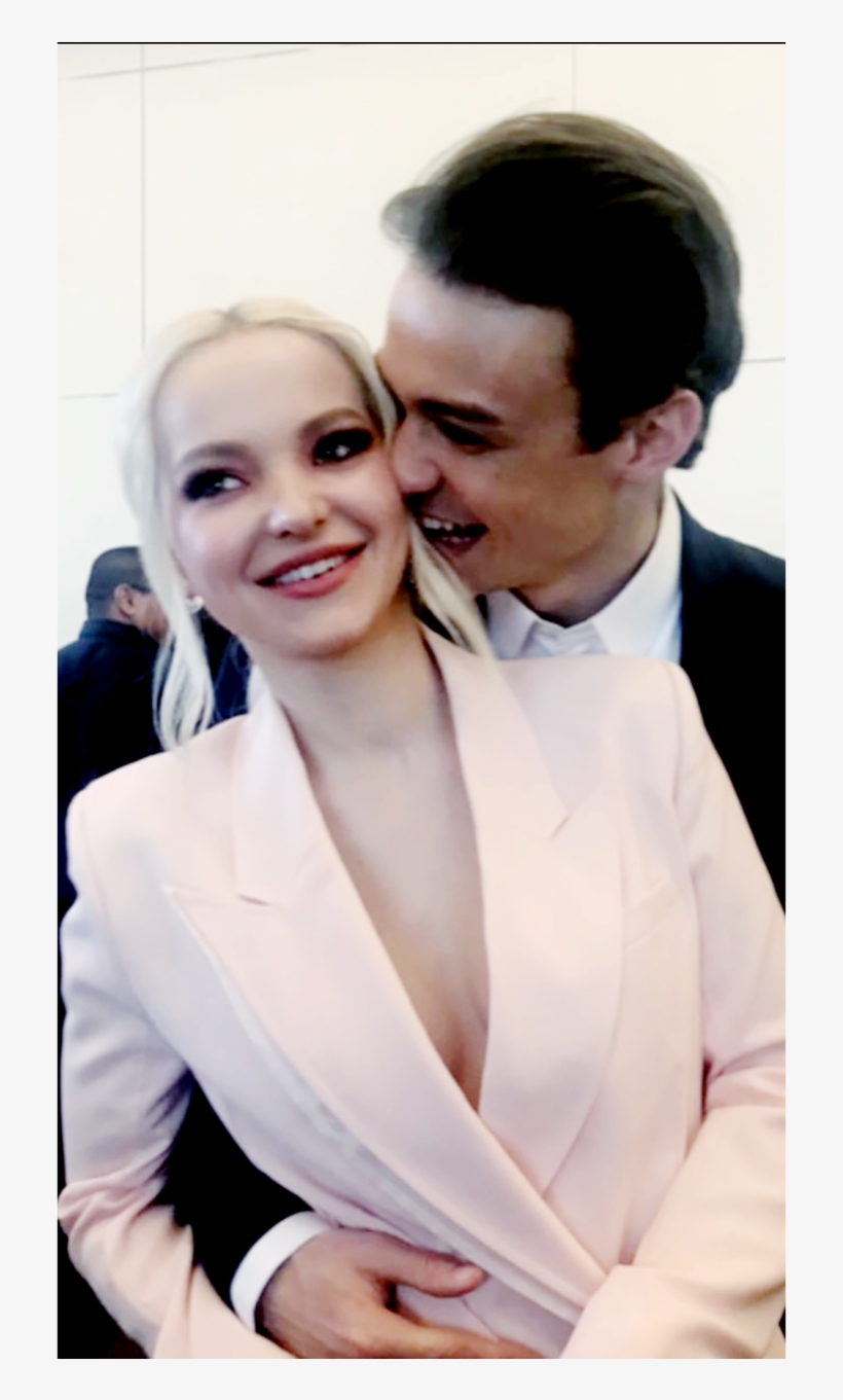 Dove Cameron Dovecameronedit Thomas Doherty Thomasdohertyedit - Formal Wear, transparent png #2036455