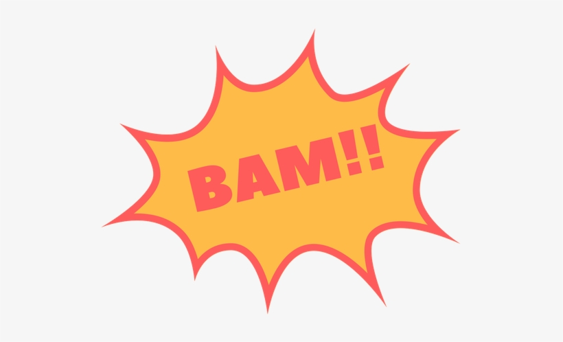 Bam Comic Png - Free Banner Png, transparent png #2036460