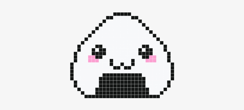 Kawaii Onigiri ~ - Pixel Art Kawaii Png, transparent png #2036554
