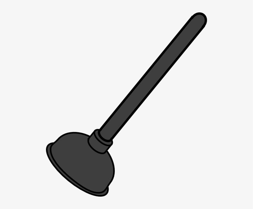 How To Set Use Gray Toilet Plunger Clipart, transparent png #2036559
