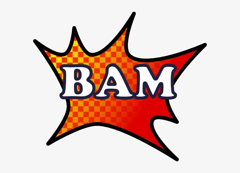 Bam Splash Clip Art Free Vector - Buy Me Clip Art, transparent png #2036766