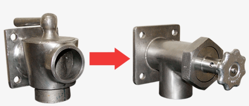 Retrofit Of Dairy Valve To T-plunger For Stem Plunger - Valve, transparent png #2036909