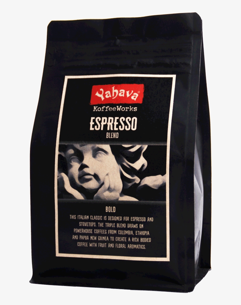 Yahava Espresso Plunger Perc 250g - Kwik Koffee, transparent png #2037186