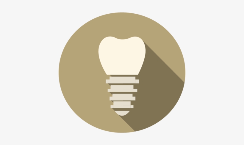 Gilbreath Dental Can Provide Dental Implants To Replace - Icons For Dental Implant Png, transparent png #2037193