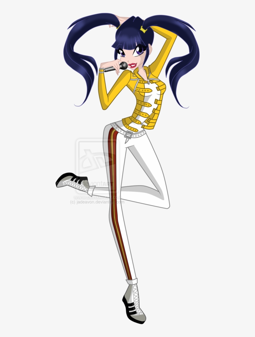 Winx Club Hintergrund Titled Musa As Freddie Mercury - Freddie Mercury, transparent png #2037349