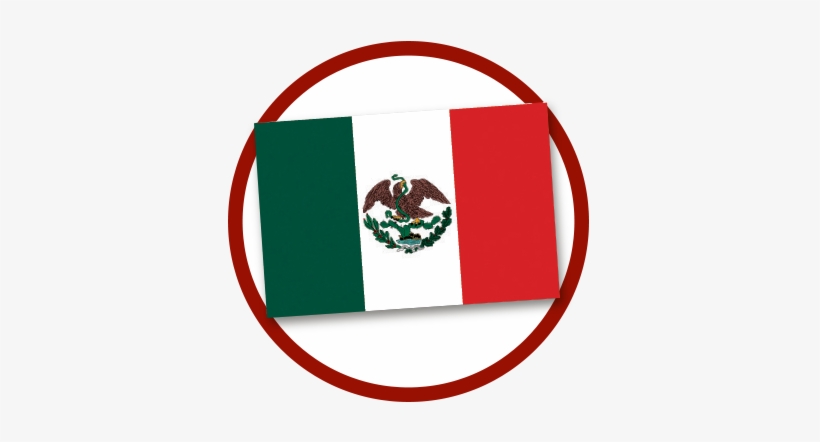 1823-1864 - Flag Of Mexico, transparent png #2037901