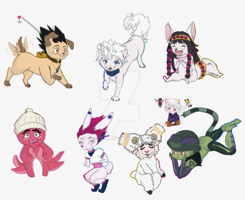 Clip Royalty Free Download Hunterxhunter Chibis By Hunter X Hunter 2011 Pouf Chibi Free Transparent Png Download Pngkey