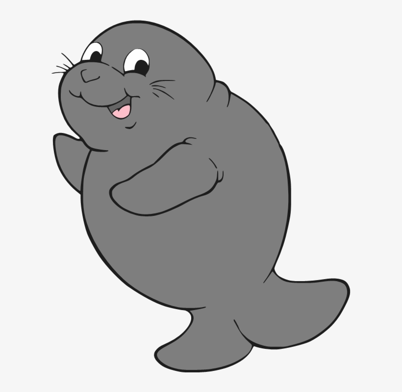 Graphic Stock Babymanatee Tattoos Piercings Pinterest - Manatee Clipart, transparent png #2038484