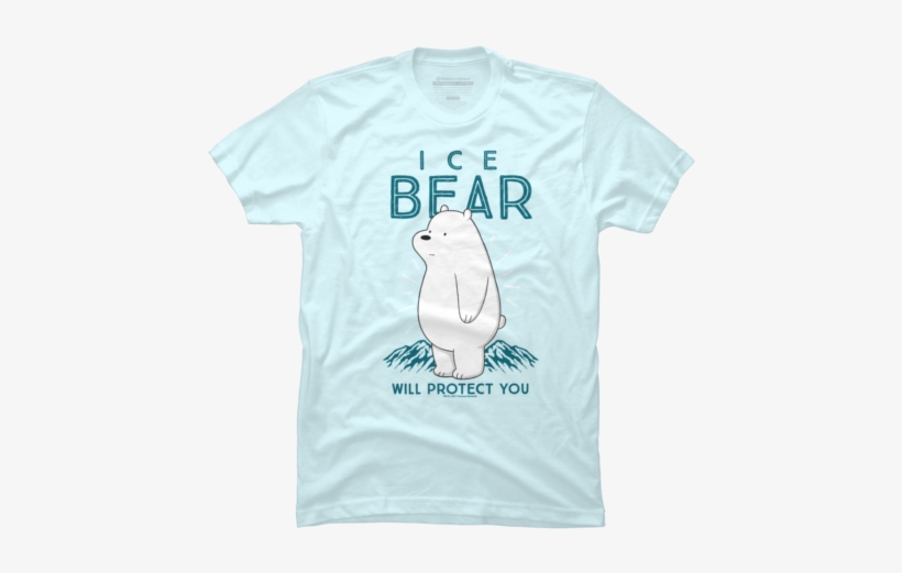 Ice Bear Protects - Punny Shirts, transparent png #2038649