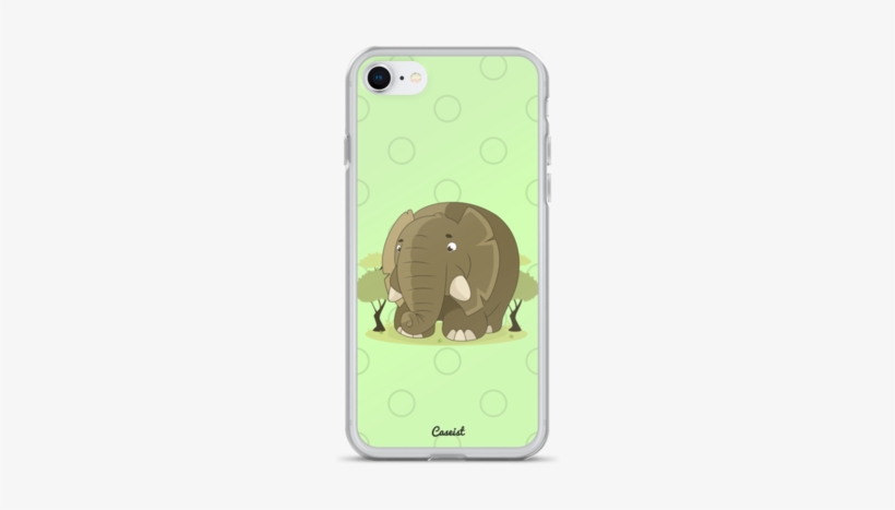Iphone - Cartoon-elefant Ovales Keramik Ornament, transparent png #2038703