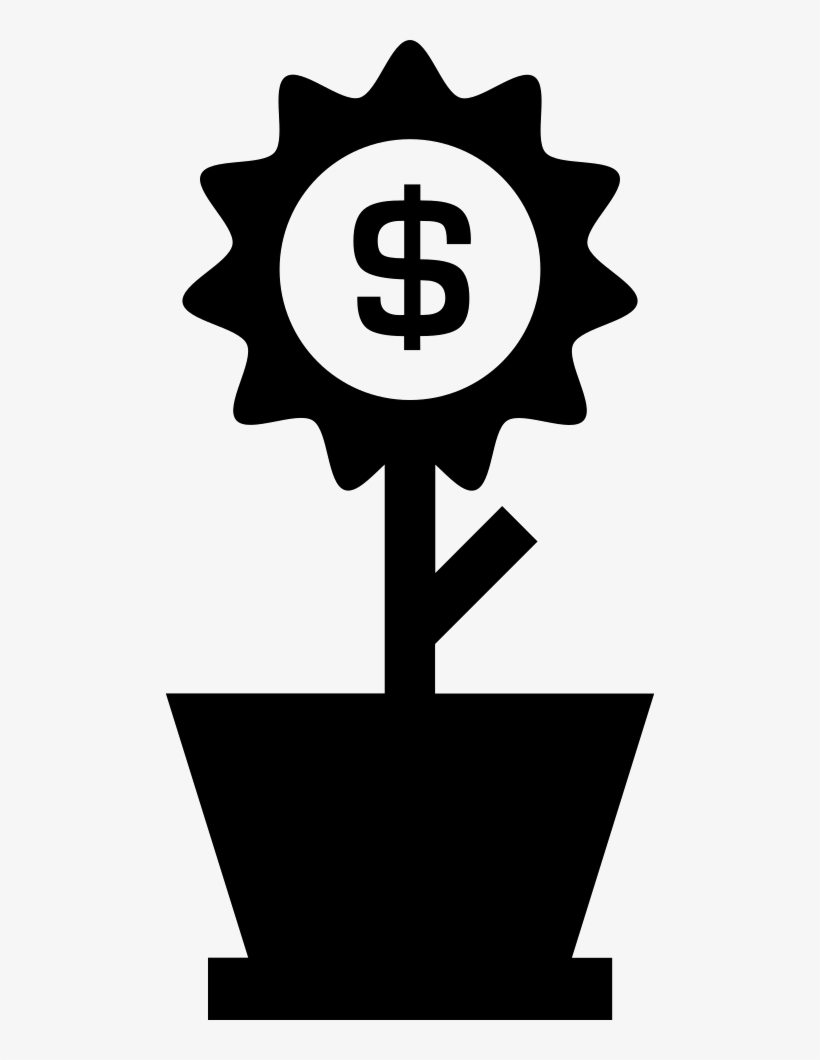 Png File Svg - Money Flower Icon, transparent png #2038814