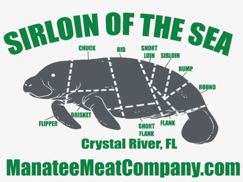 Manatee Meat Company - Green Company, transparent png #2038835