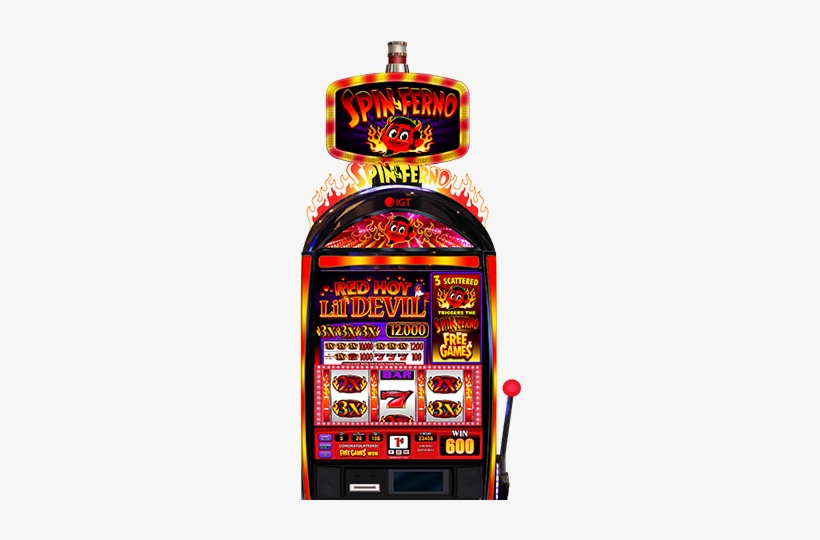 Spin Ferno Red Hot Lil Devil - Slot Machine, transparent png #2038989