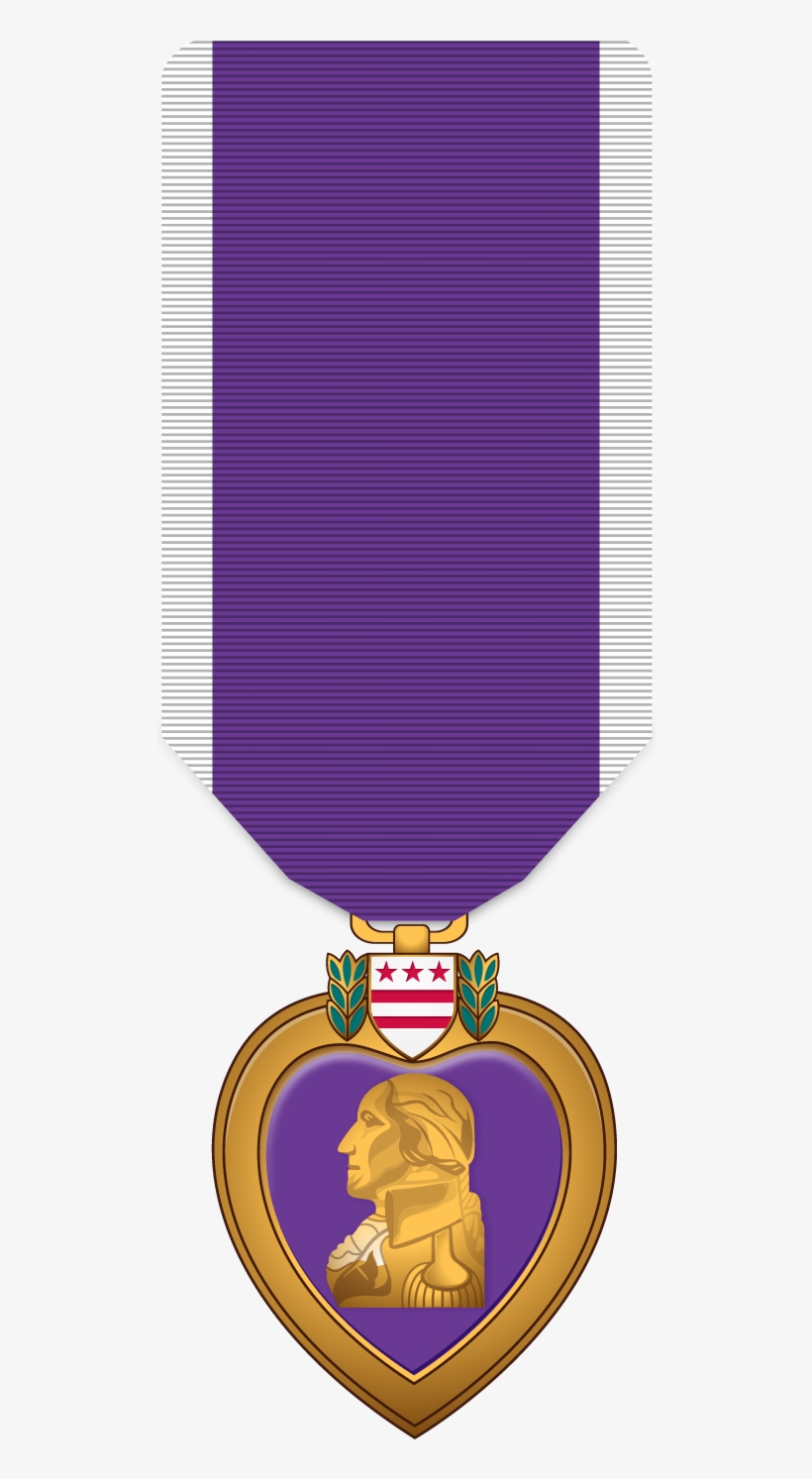 Marine Corps Medals, Navy Medals, Army Medals, Air - Purple Heart Medal Clipart, transparent png #2039153