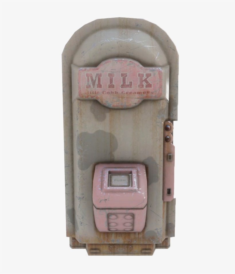 Milk Vending Machine - Fallout 4 Milk Machine Model, transparent png #2039181