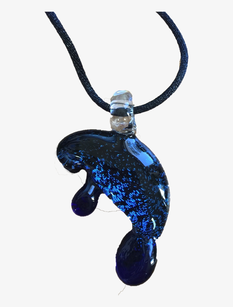 Dichroic Glass Necklace - Save The Manatee Club, transparent png #2039184