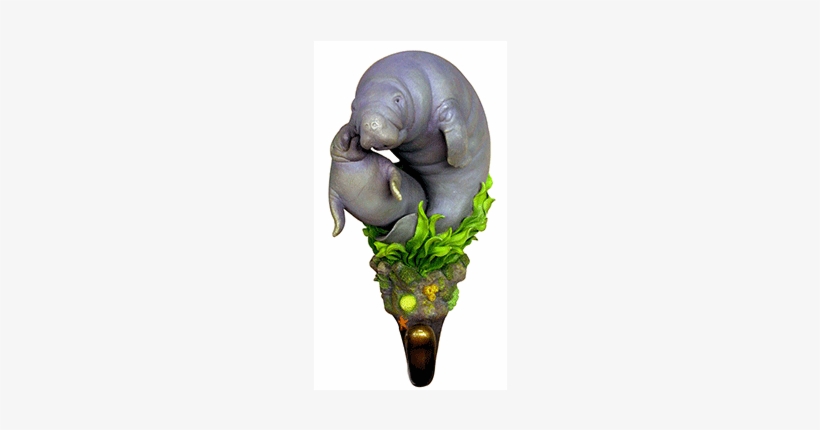 Mother Manatee Decorative Hook - Nature's Window Mother Manatee Coat Hook, transparent png #2039325