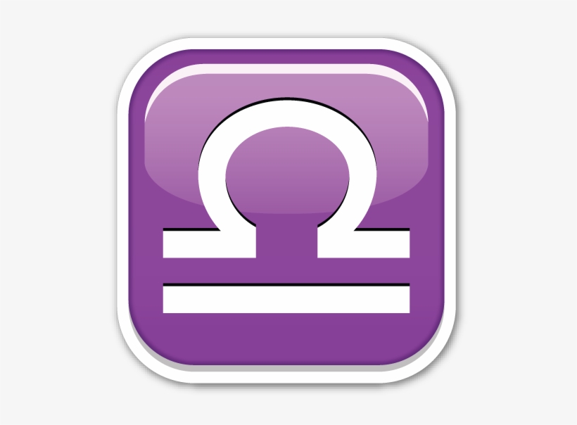 Libra - Libra Emoji Png, transparent png #2039943