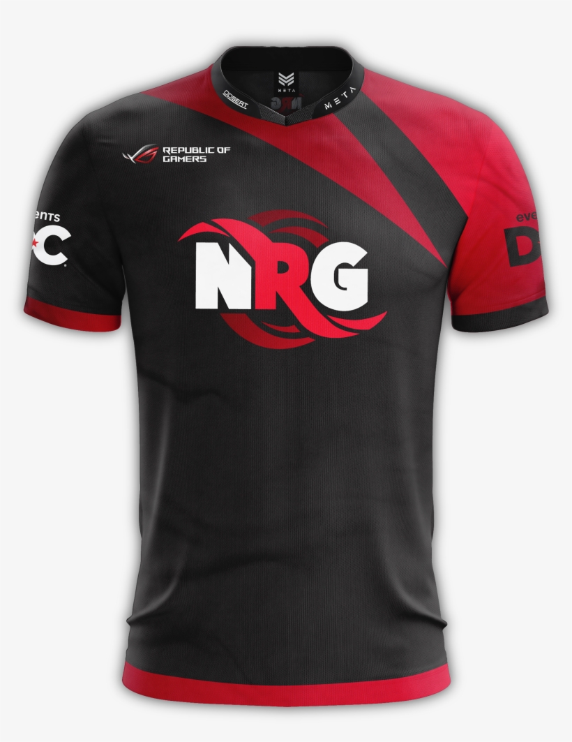 Nrg Artboard 2 Jersey Fire 2018 Front 75c525fd 5a09 - Nrg Rocket League Jersey, transparent png #2040247