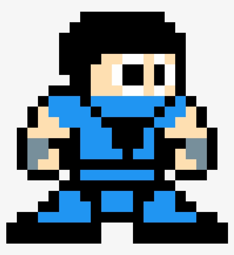 Sub-zero - Pixel Art Mortal Kombat, transparent png #2040516