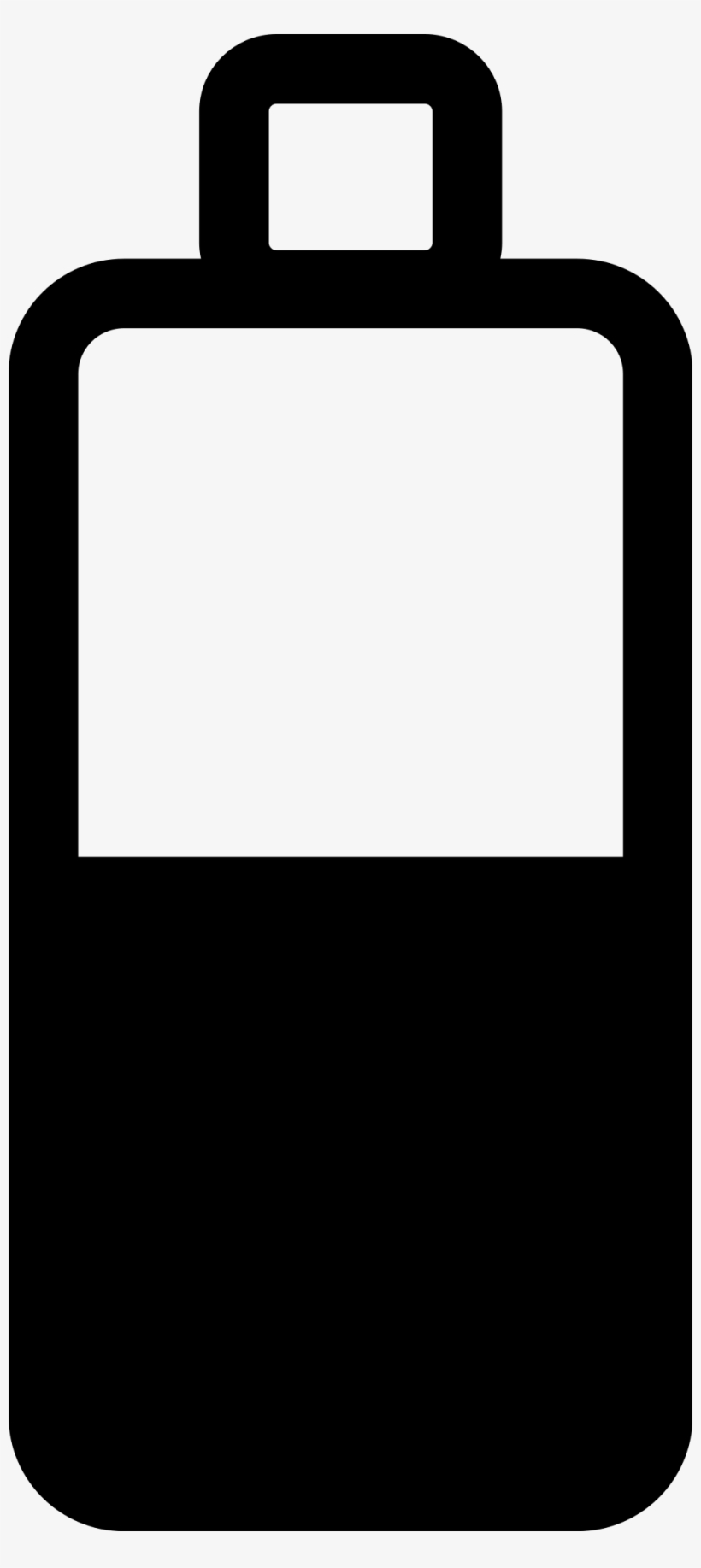 Open - Minimalist Battery, transparent png #2040631
