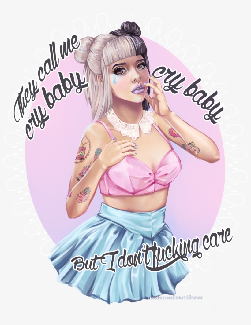 Lyric Drawing Melanie Martinez - Melanie Martinez Fanart Cry Baby, transparent png #2040988