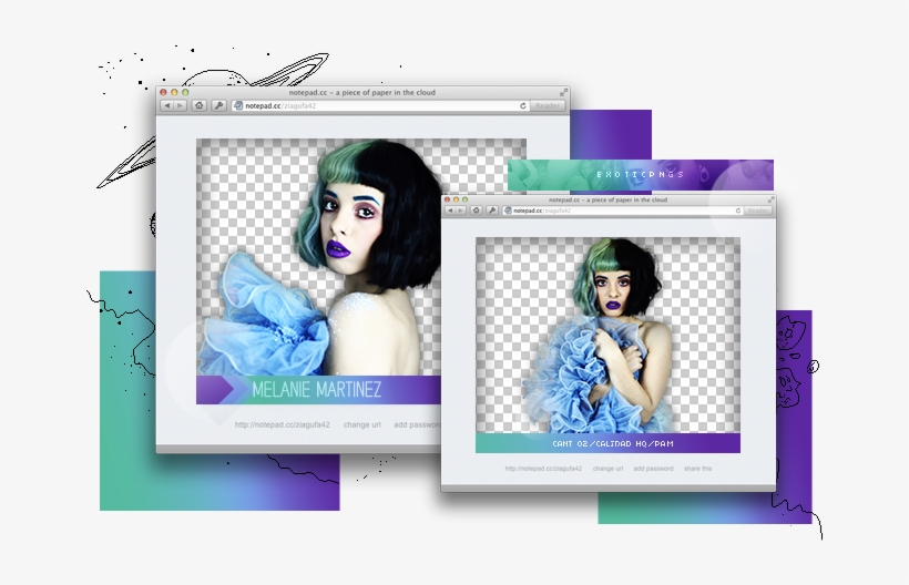 Pack Png 846 // Melanie Martinez - Hailee Steinfeld Png Pack, transparent png #2041091