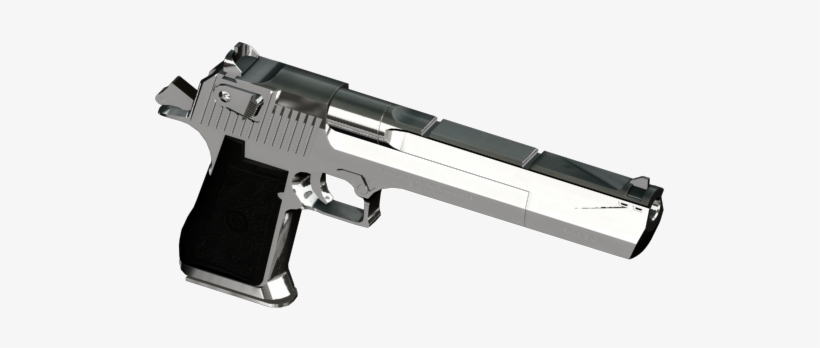 Mod Desert Eagle Chrome Gta Sa, transparent png #2041195