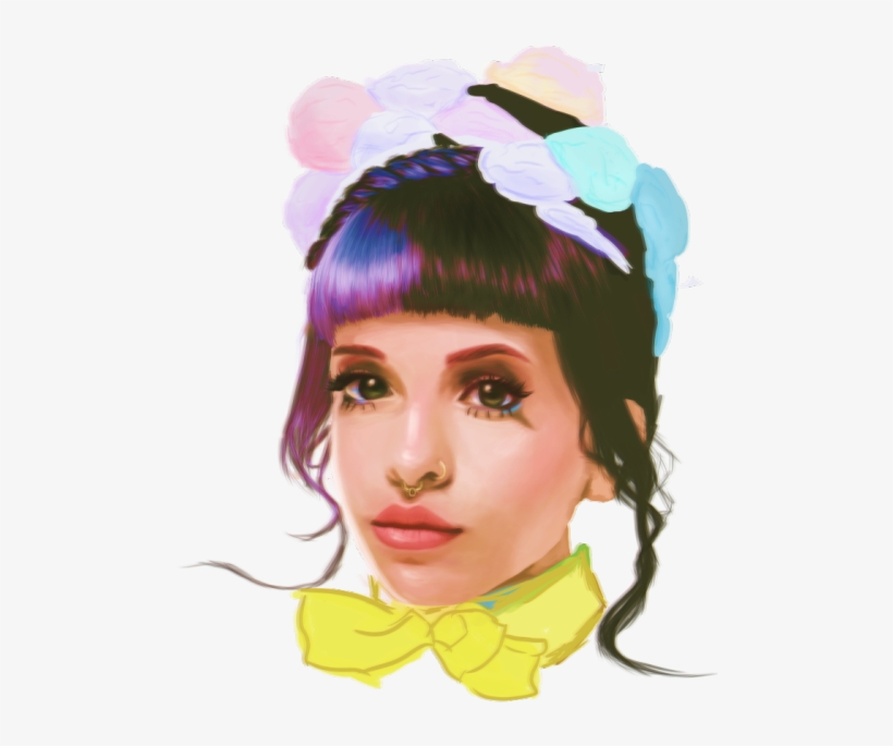 A Melanie Drawing For Her New Double Feature Music - Melanie Martinez, transparent png #2041427