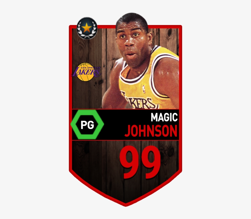 Would Like A 99 Legend Pg Magic Johnson Two Way Lineup - Basketball, transparent png #2042152