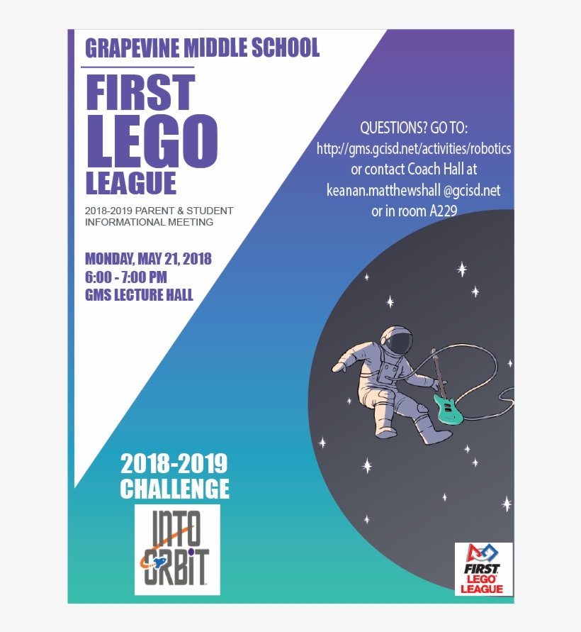 Fll Info Flyer - Grapevine Middle School, transparent png #2042302