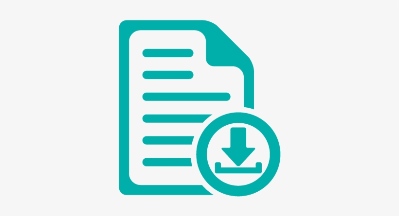 Icon Document Download Teal - Upload Your Resume Icon, transparent png #2042457