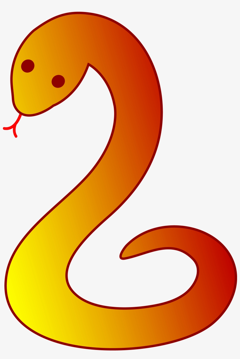 Cobra Snake Clipart At Getdrawings - Orange Snake Clipart, transparent png #2042881